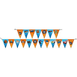 Faixa Decorativa HOT Wheels C/BARBANTE 2,15M
