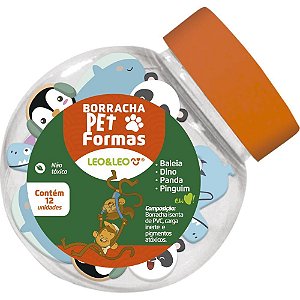 Borracha Decorada PET C/FORMA (S)