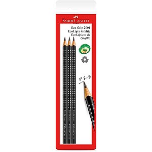 Lapis Preto Triangular Ecolapis GRIP 2001 Preto