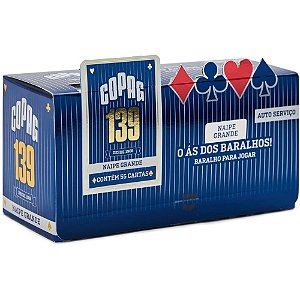 Baralho 139 Couche 290G Naipe Grande