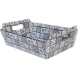 Cesta de Papel Estampada PQ 9X22X15 PCT.C/10 (7897660223336)