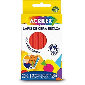 Lapis Estaca Vermelho