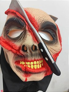 Mascara de Latex Halloween Spook Machadinha  -  UNID