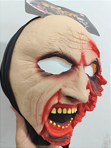 Mascara de Latex Halloween Spook  Face Estourada -  UNID