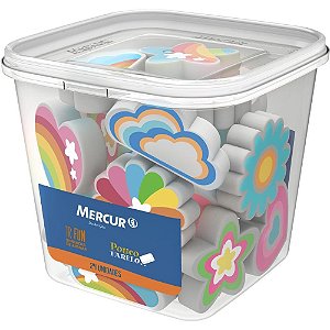 Borracha Decorada TR FUN Formas Sortidas