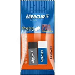 Borracha Colorida PULL PACK TR Mini 1PRETA/1BRAN