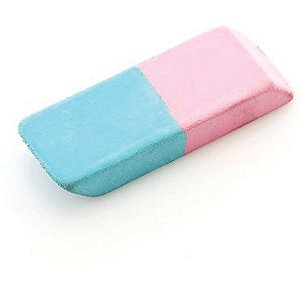 Borracha Colorida Bicolor AV40