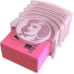 Borracha Colorida TR Neon Capa Plastica 1RS/1LR