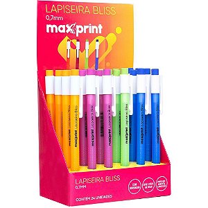 Lapiseira 0.7MM BLISS 4 Cores