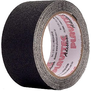 Fita para Demarcacao de Solo Antiderrapante 50MMX5MTS Preta