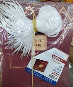 Sacola P Linha Boas Festas  20X10X24CM - JR Embalagem