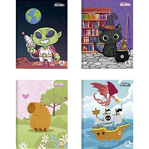 Agenda Permanente Aluno 64F.120X160MM PCT.C/10