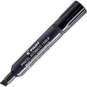 Pincel Marcador Atomico 1100-P Preta Blister