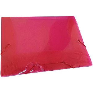 Pasta ABA Elastica Plastica Mini Vermelha PCT.C/10