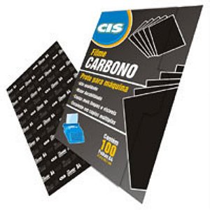 Papel Carbono para Maquina CIS Filme Preto A-4
