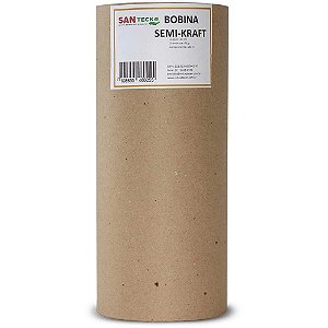 Papel Semi KRAFT Bobina 40CM X 200M 60G