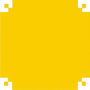 Papel Verniz Espelho 50X60 Amarelo