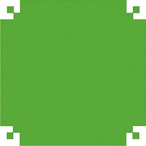 Papel Dobradura 50X60CM. Verde Bandeira