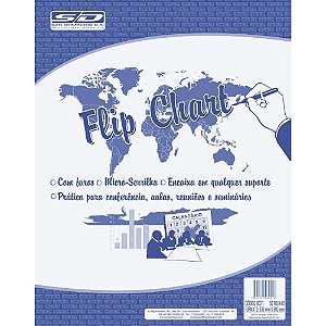 Papel para FLIP-CHART Microserrilhado 63X80 63G.50FL