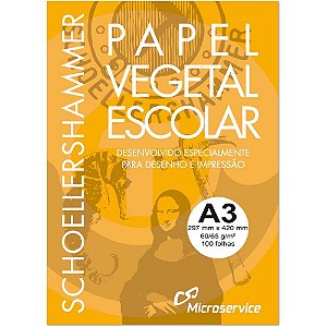 Papel Vegetal A3 60/65G 297X420MM