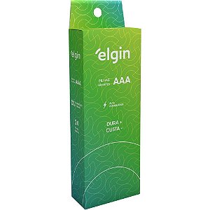 Pilha Alcalina Palito AAA Tubo C/24PCS