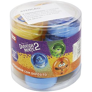 Apontador com Deposito Decor. Divertidamente 2 POTE-12