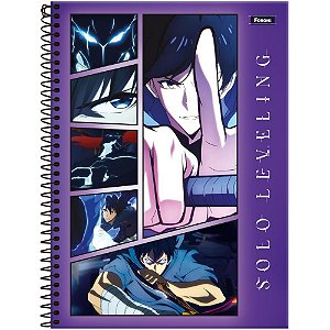Caderno 10X1 Capa Dura Solo Leveling 160F PCT.C/04