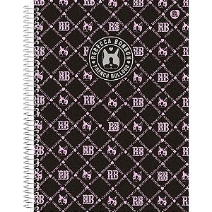 Caderno 10X1 Capa Dura Rebeca Bonbon 160F PCT.C/04