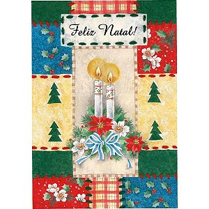 Cartao de Natal KIT-250 Dobrado C/ENVELOPE PCT/270