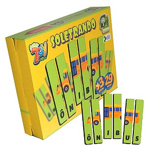 Brinquedo Pedagogico Soletrando 29PECAS