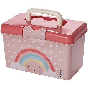 Organizador Caixa Organiz.decorada Menina - Plasutil