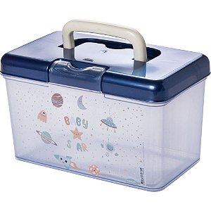 Organizador Caixa Organiz.decorada Menino - Plasutil