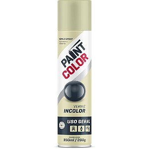 Verniz USO Geral Paintcolor 350ML Incolor 200G. Baston - UNID