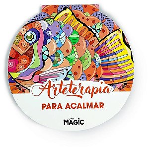 Livro de Colorir ARTE Terapia para ACALMAR 24PG
