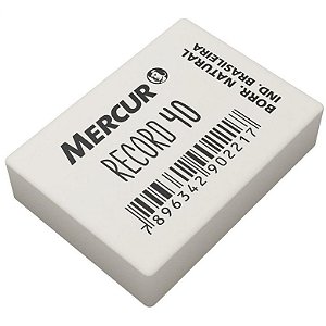Borracha Branca 40 Record Branca Mercur UNID