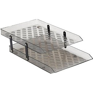 Caixa Correspondencia Dupla Movel Selada Fume
