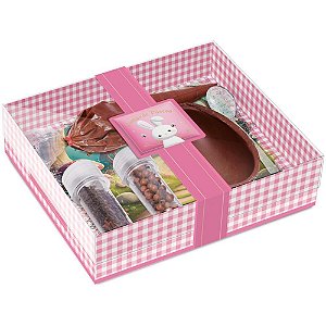 Caixa P/OVO de Pascoa KIT Confeiteiro Contos RS.100G