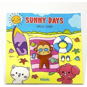 Livro de Colorir Bobbie Goods SUNNY DAYS 48PGS
