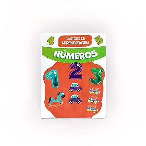 Livro Pedagogico Numeros Cartao de Aprendizagem