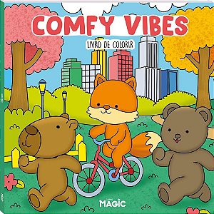 Livro de Colorir Boobie Goods COMFY Vibes 48PGS