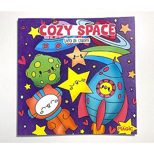 Livro de Colorir Bobbie Goods COZY Space 48PGS
