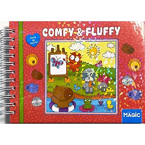 Livro de Colorir COMFY e FLUFFY 96P ESP CD 180G
