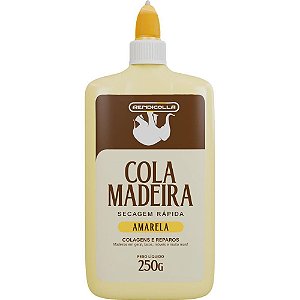 Cola para Madeira Amarela 250G