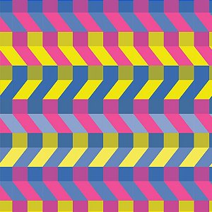 Papel Presente Bobina Couche 60CM. MOD.230 Poligonos Geomet BO-100MTS