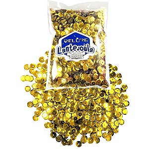 Lantejoula Metalizada Ouro N.06 C/1000UNID.