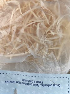 Palha de Madeira Natural 50G