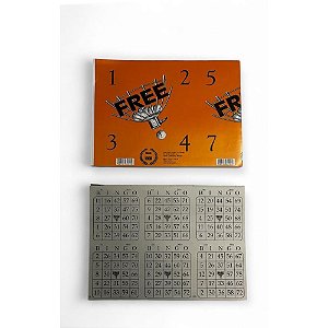 Bloco para Bingo Bingao Jornal 6X1 100 Folhas PCT.C/06