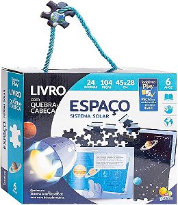 Todolivro PLAY - Livro com QUEBRA-CABEÇA - Espaço