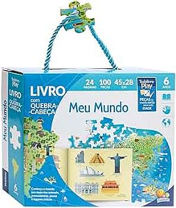 Todolivro PLAY - Livro com QUEBRA-CABEÇA - Meu Mundo
