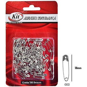 Alfinete Seguranca N.000 ACO Niquelado